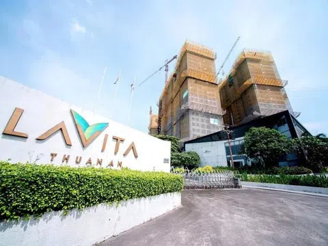 Lavita Thuan An cất nóc Block C, bước tiến mới của dự án trọng điểm khu Đông Bắc TP.HCM
