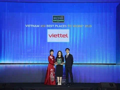 Viettel là nơi làm việc tốt nhất Việt Nam trong 2 ngành: Công nghệ phần cứng, hạ tầng và công nghệ thông tin