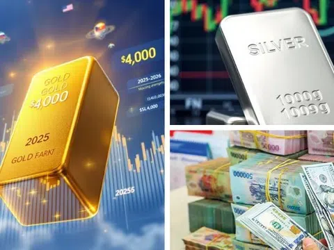 Giá vàng giảm 600.000 đồng/lượng trong tuần qua
