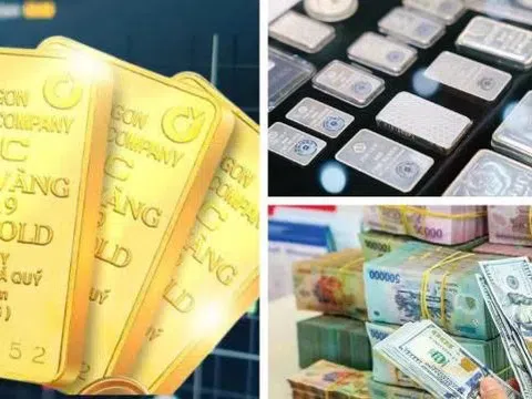 Giá vàng “đứng yên” ngày đầu tuần, đồng USD tăng nhẹ