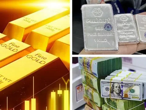 Giá vàng tăng thêm 500.000 đồng/lượng