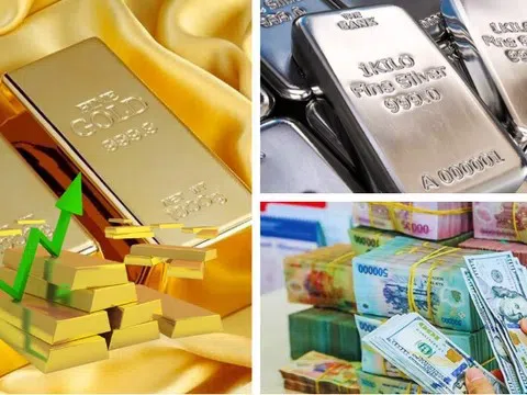 Giá vàng và bạc cùng leo dốc