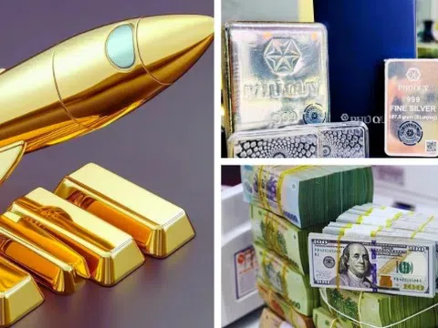 Vàng lập đỉnh mới, áp sát mốc 156 triệu đồng/lượng