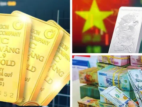 Vàng lập đỉnh, giá bạc tăng 112% trong năm 2025