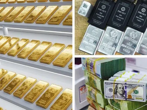 Giá vàng tăng, bạc vượt mốc 66 USD/ounce