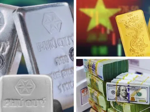 Giá vàng lập đỉnh 159 triệu đồng/lượng, bạc tiếp tục đà tăng