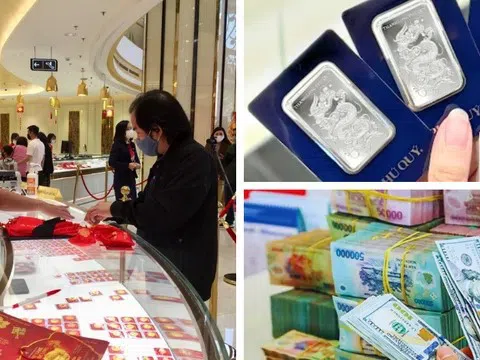 Giá bạc vượt mốc 83 triệu đồng/kg, vàng giảm sâu