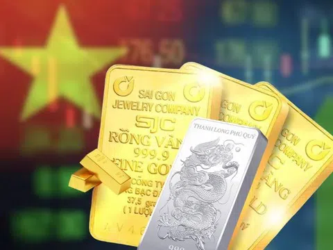 Giá bạc giảm, vàng chững lại