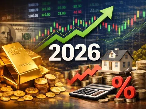 Xu hướng đầu tư năm 2026: Chọn vàng, chứng khoán, bất động sản hay giữ tiền trong ngân hàng?