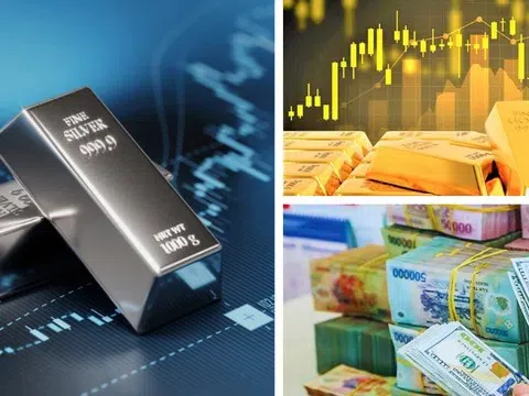 Giá vàng và bạc cùng điều chỉnh tăng