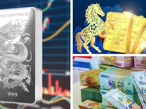 Giá vàng bạc tiếp tục đi lên