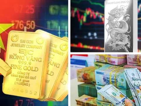 Giá vàng bạc lập đỉnh mới, tăng mạnh ngay phiên đầu tuần