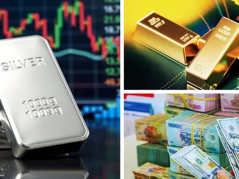 Giá vàng “đứng yên”, bạc nhích nhẹ