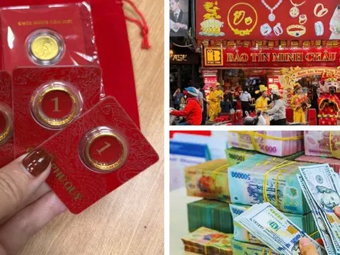 Giá vàng biến động nhẹ, bạc tăng tốc sau ngày vía Thần Tài