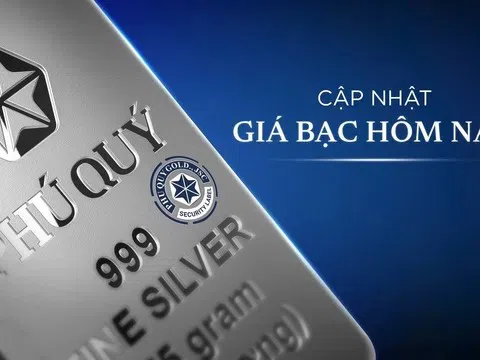 Giá bạc hôm nay 5/3/2026: Thị trường đảo chiều tăng mạnh, Phú Quý điều chỉnh gần 200.000 đồng/lượng