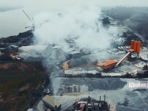 Xử lý điểm nghẽn môi trường: Hà Nội "quét" loạt trạm trộn bê tông