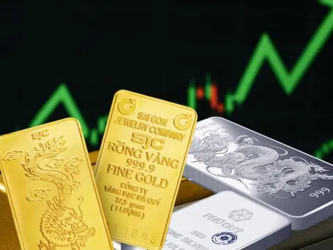Giá vàng bật tăng cuối tuần, bạc vẫn “đuối sức” sau chuỗi giảm sâu