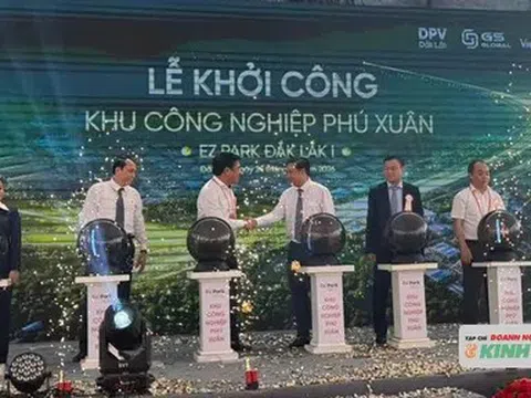 Khởi công Khu công nghiệp Ez.Park Đắk Lắk I, mở cực tăng trưởng mới cho Đắk Lắk và Tây Nguyên