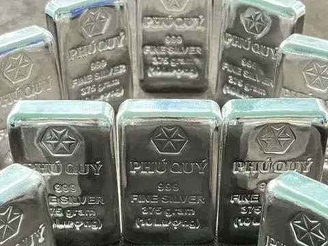 Giá bạc hôm nay 7/5/2026: Tăng mạnh cả trong nước và thế giới