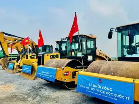 Vingroup khởi công Khu đô thị Đại học Quốc tế với tổng vốn đầu tư khoảng 59.000 tỷ đồng