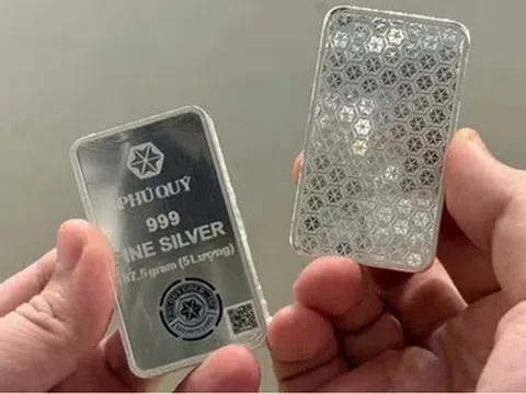 Giá bạc hôm nay 13/5/2026: Tăng cao, lập đỉnh giá mới