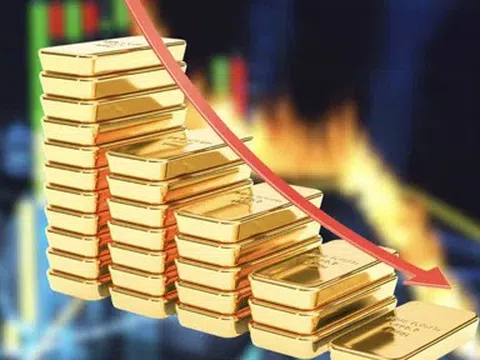 Giá vàng "bốc hơi" gần 7 triệu đồng/lượng chỉ trong một buổi chiều