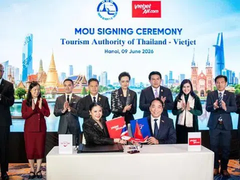Vietjet và Tổng cục Du lịch Thái Lan hợp tác quảng bá hàng không, du lịch đến du khách toàn cầu