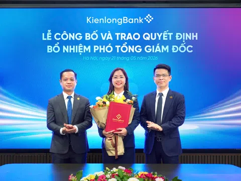 KienlongBank bổ nhiệm Phó Tổng Giám đốc mới, tăng cường năng lực vận hành hệ sinh thái